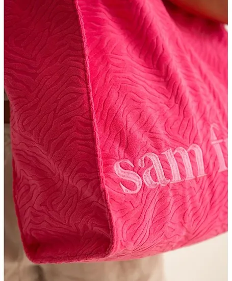 Sam Friday Strandtas Zebra