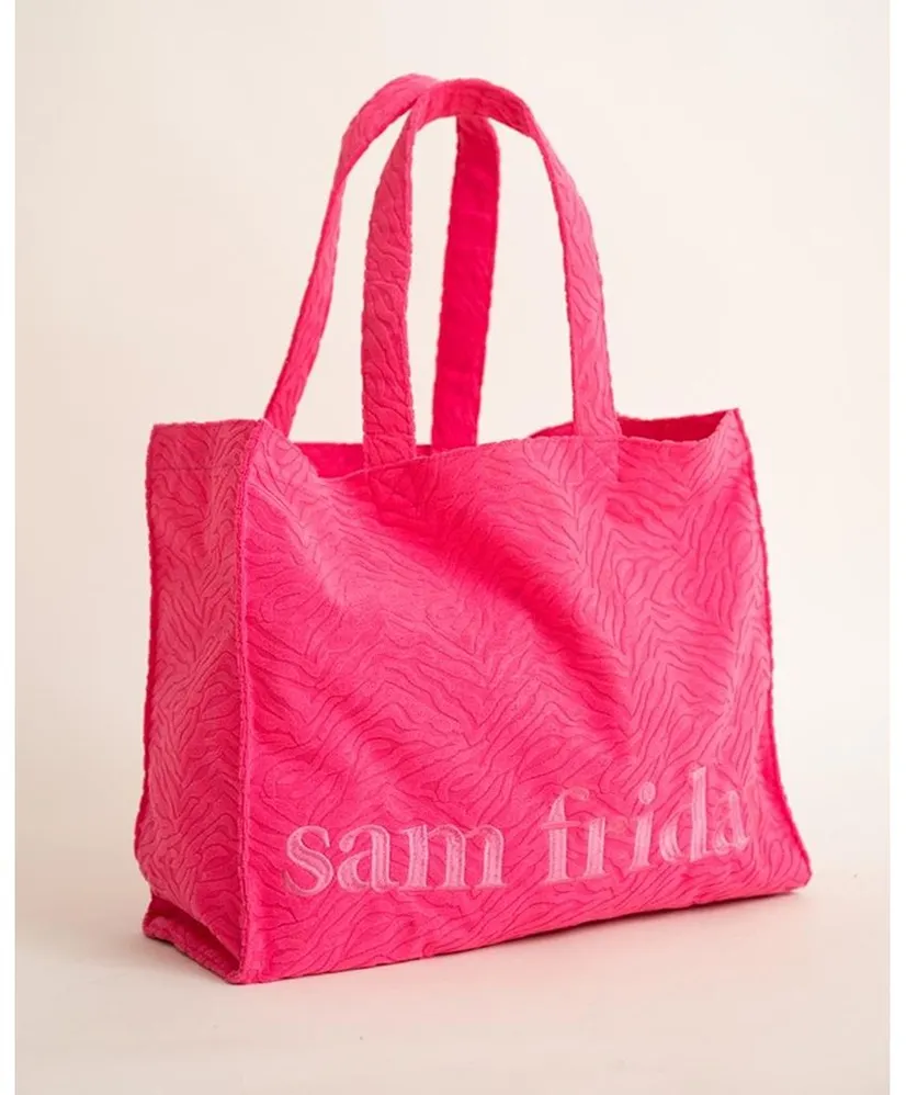 Sam Friday Strandtas Zebra