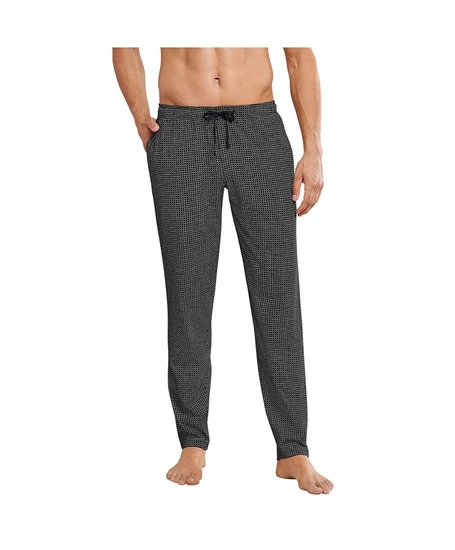 Schiesser Pyjamabroek Mix + Relax Zwart