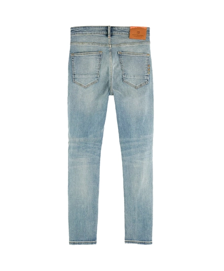 Scotch & Soda Jeans Skim Lichtblauw