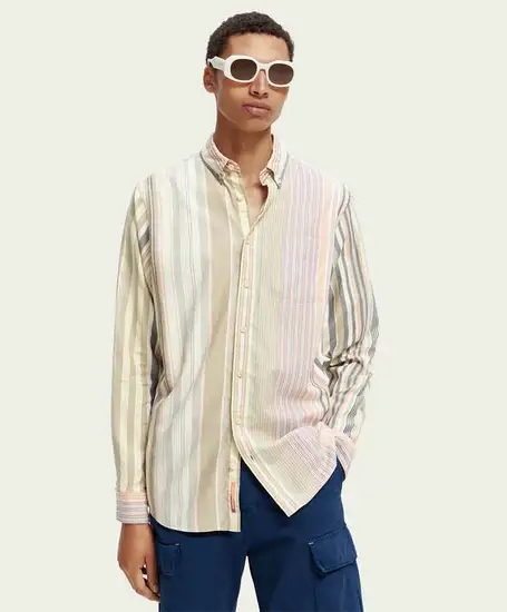 Scotch & Soda-Overhemd Gestreept