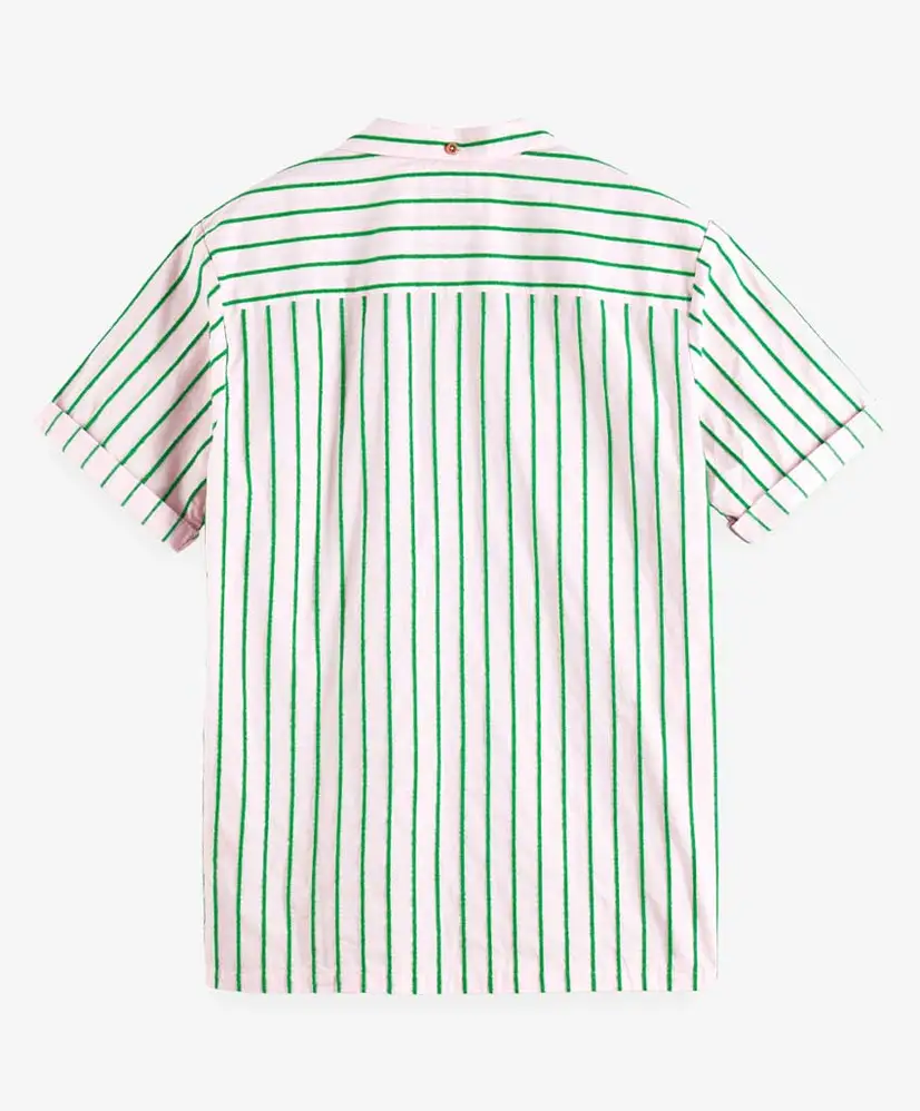 Scotch & Soda Overhemd Toweling Striped
