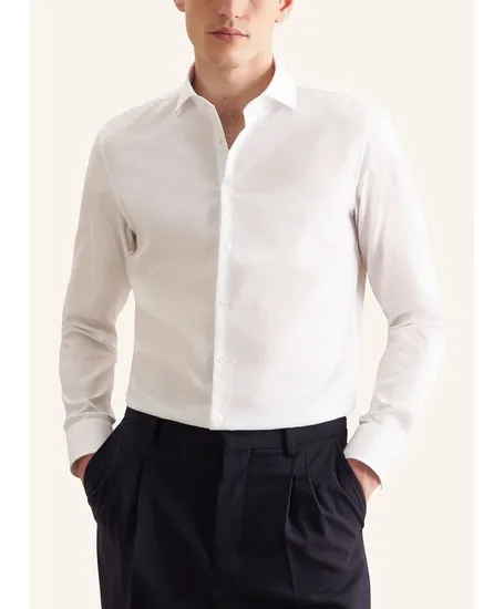 Seidensticker Overhemd Spread Slim Fit