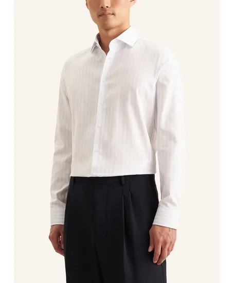 Seidensticker Overhemd Spread Slim Fit