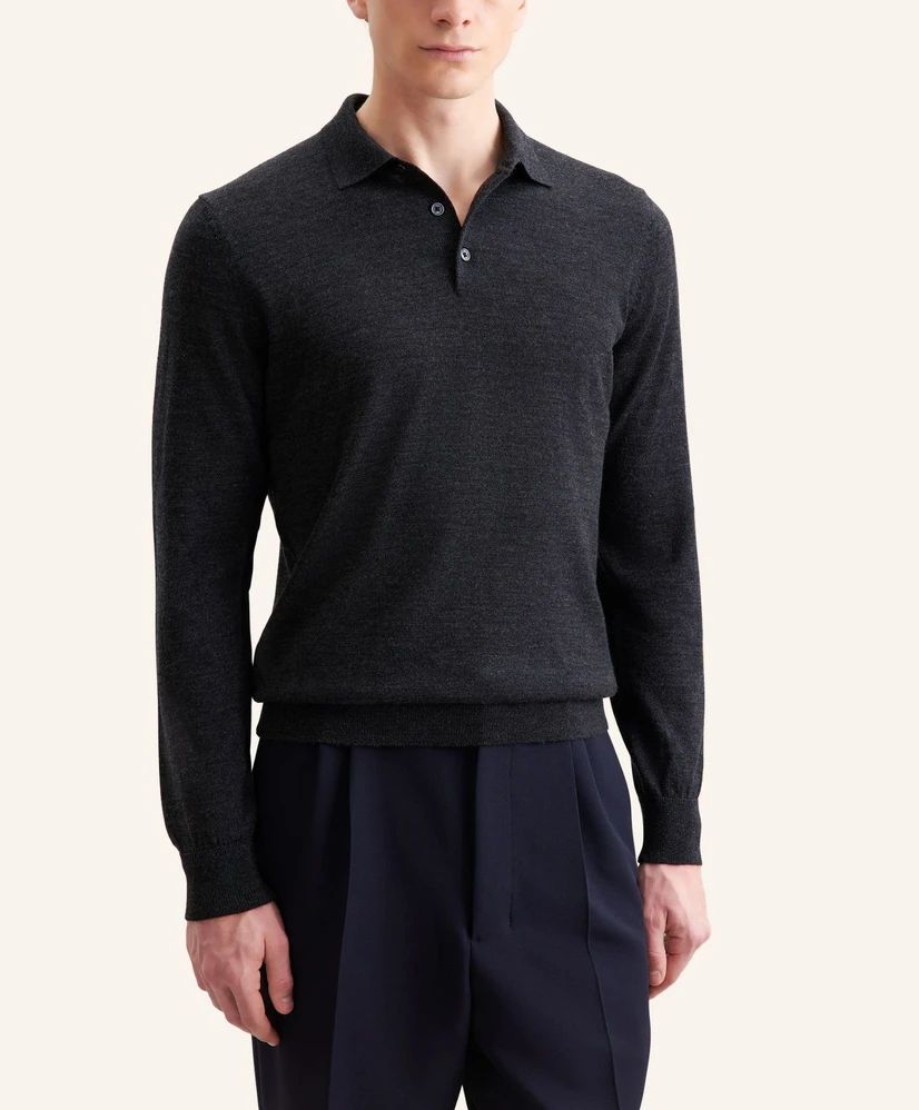 Seidensticker Polo LM MERINO POLO