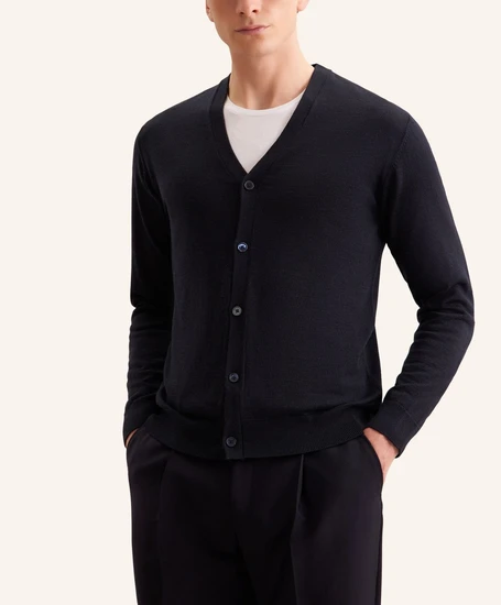 Seidensticker Vest LM MERINO CARDIGAN