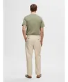 SELECTED HOMME Broek SLH180-RELAXED CROP ADAM PLEA