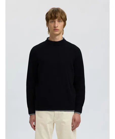 SELECTED HOMME Mock Neck Trui Dereck