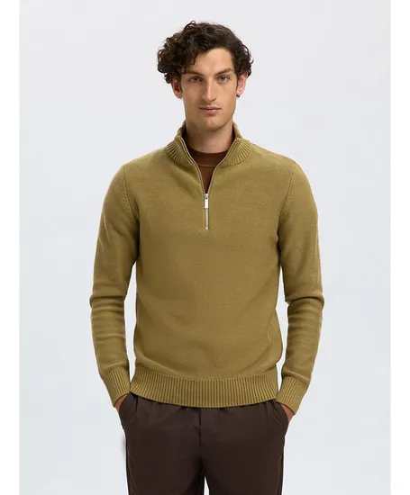 SELECTED HOMME Trui Half Zip Axel