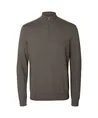 SELECTED HOMME Trui Half Zip Berg