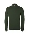 SELECTED HOMME Trui Half Zip Berg