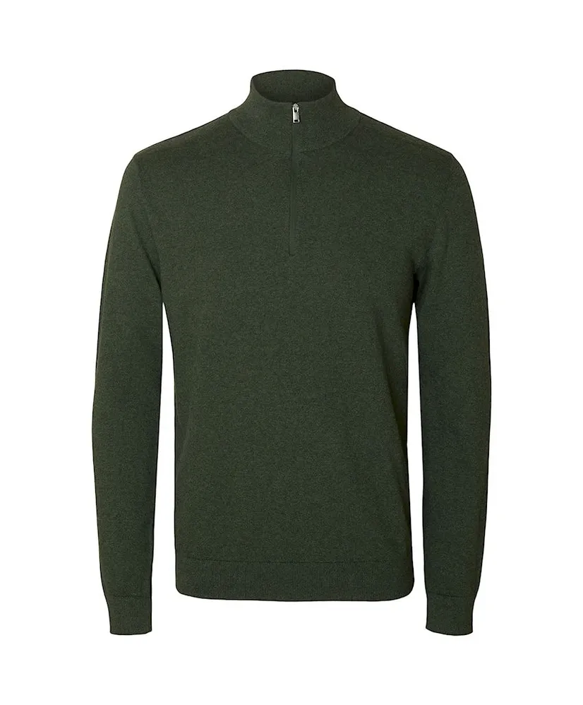 SELECTED HOMME Trui Half Zip Berg