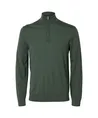 SELECTED HOMME Trui Half Zip Tray