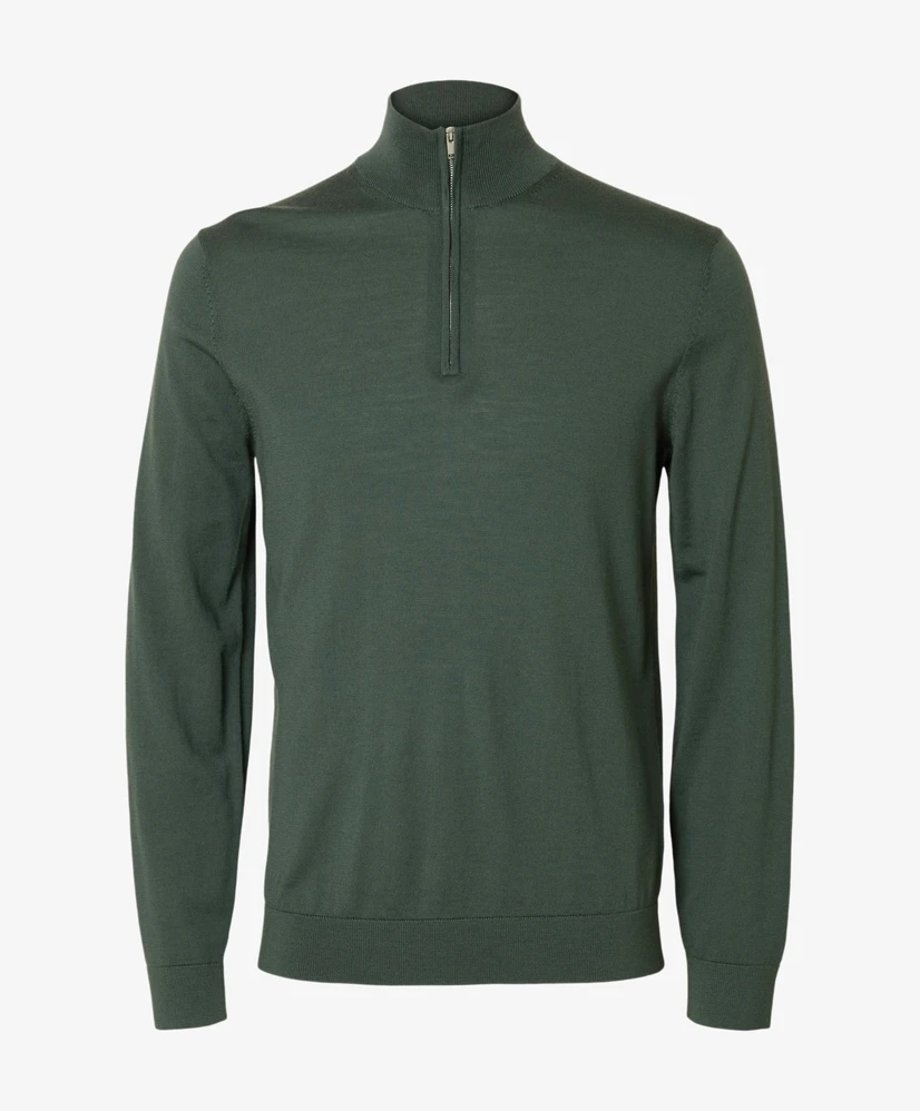 SELECTED HOMME Trui Half Zip Tray