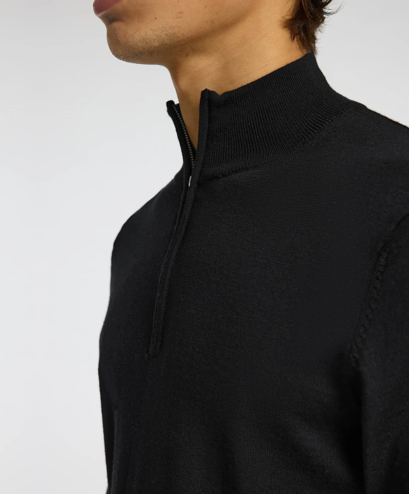 SELECTED HOMME Trui Half Zip Tray