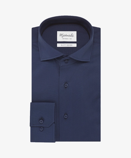 SHIRT CUTAWAY SF SCC NAVY