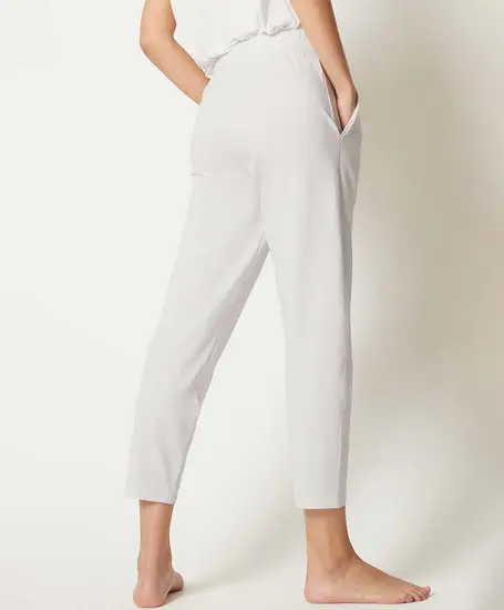 SKINY Pyjamabroek Pleated Tapered