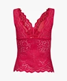 Skiny Top Lace Removable Padding