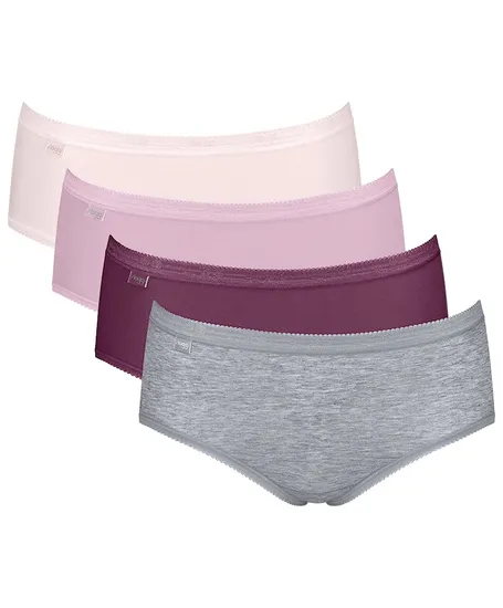 sloggi Slip Basic+ Midi 4-Pack