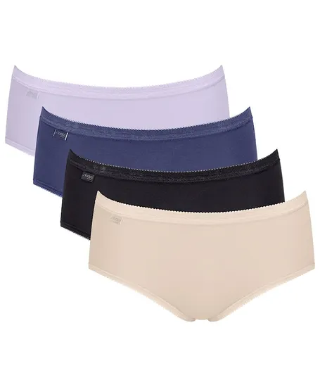 sloggi Slip Basic+ Midi 4-Pack