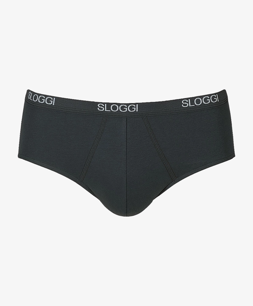 Sloggi Slip Midi Basic Zwart