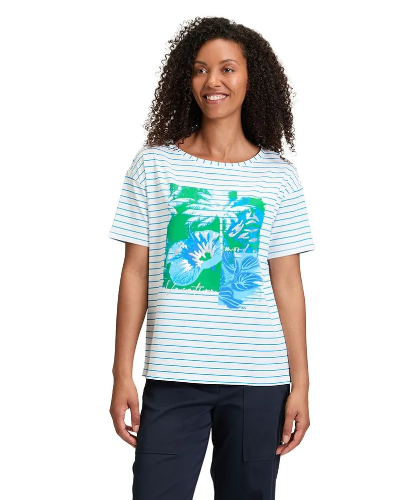 So Cosy T-shirt Gestreept