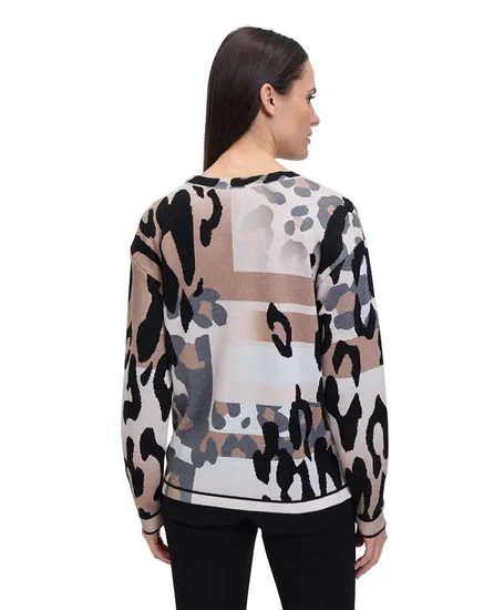 So Cosy Trui Animal Print