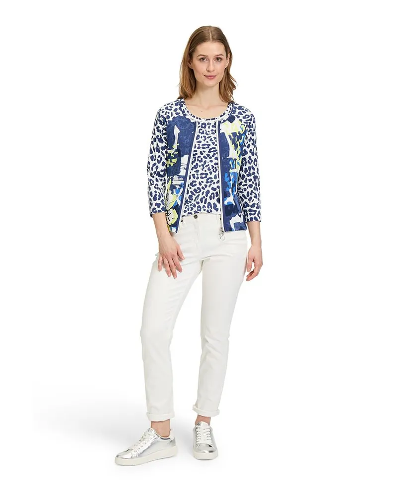 So Cosy Vest Allover Print