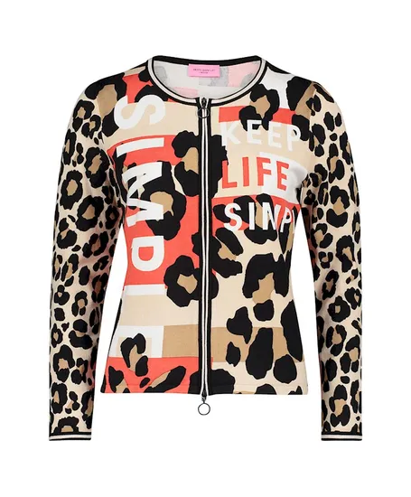 So Cosy Vest Animal Print