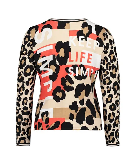 So Cosy Vest Animal Print