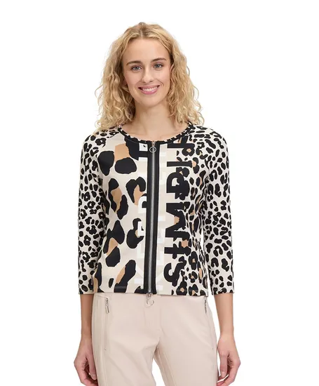 So Cosy Vest Animal Print