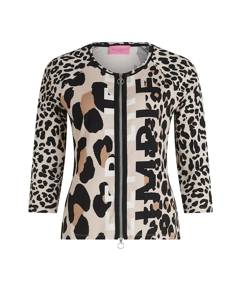So Cosy Vest Animal Print