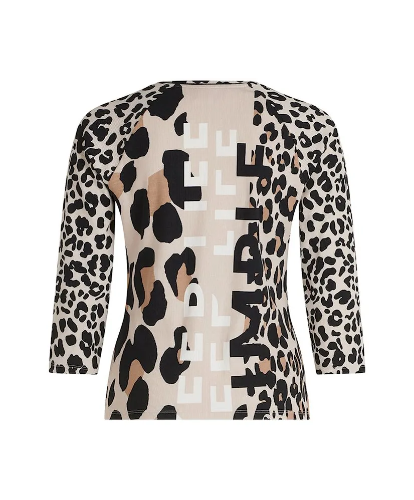 So Cosy Vest Animal Print