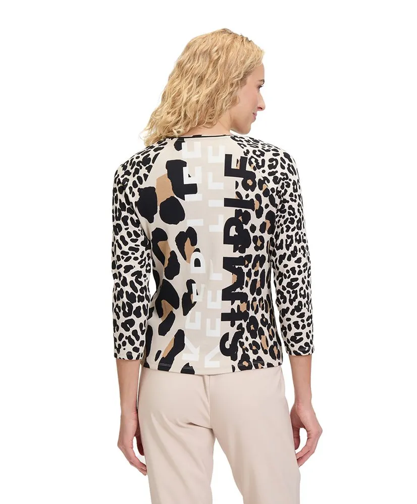 So Cosy Vest Animal Print