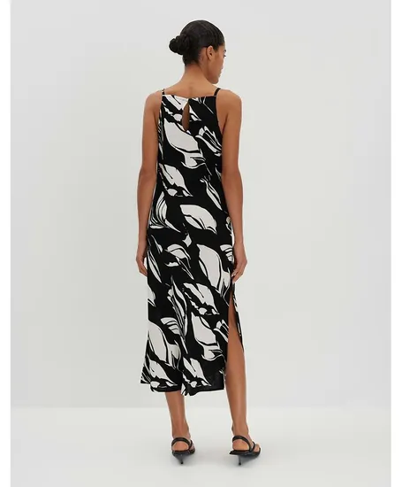 someday Midi Jurk Qualeza Floral
