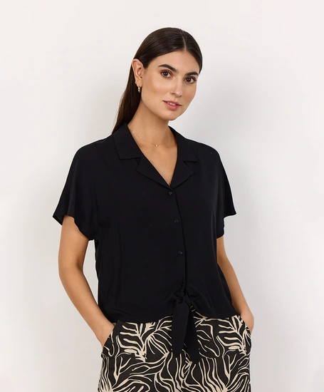 Soyaconcept Blouse Cropped Strikdetail