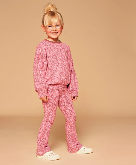 Stains & Stories Flared Broek Bloemenprint