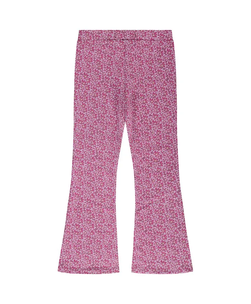 Stains & Stories Flared Broek Bloemenprint
