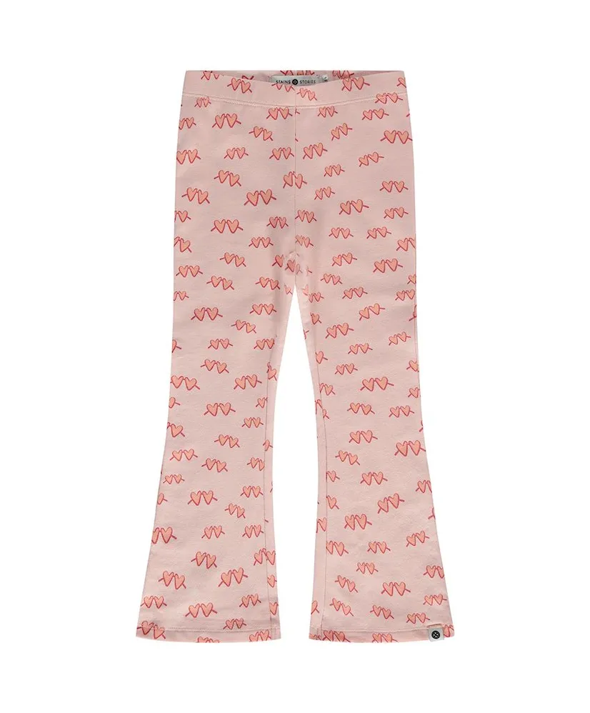 Stains & Stories Flared Broek Hearts