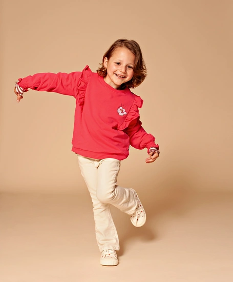 Stains & Stories Flared Jeans Effen