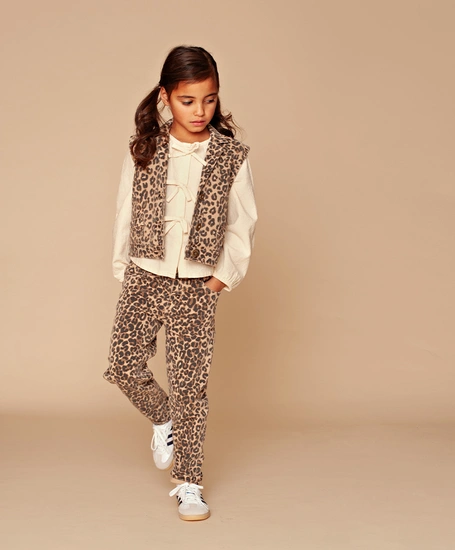 Stains & Stories Gilet Leopard