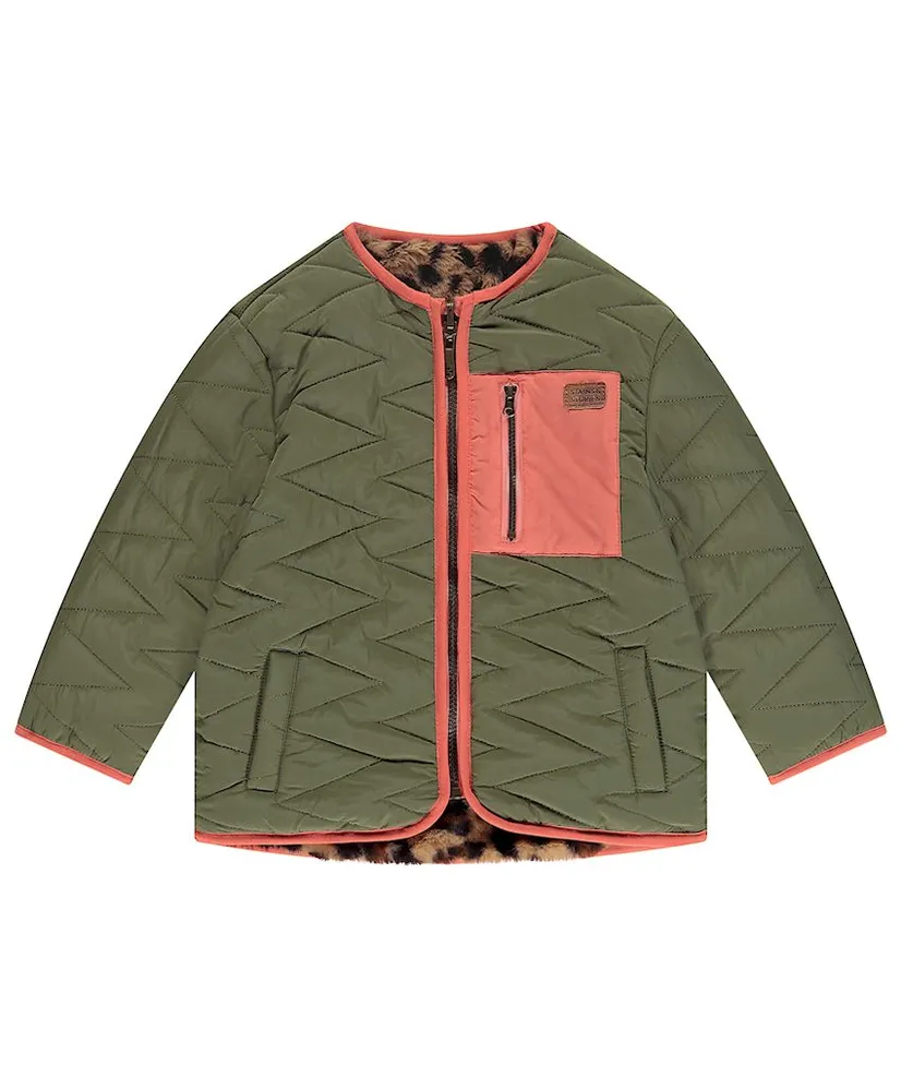 Stains & Stories Jacket Reversible Leopard