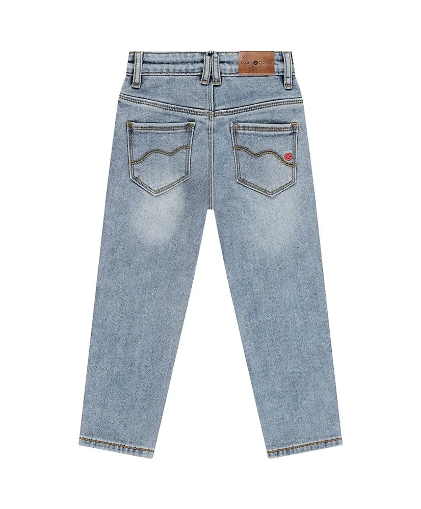 Stains & Stories Jeans Bloemen Embroidery