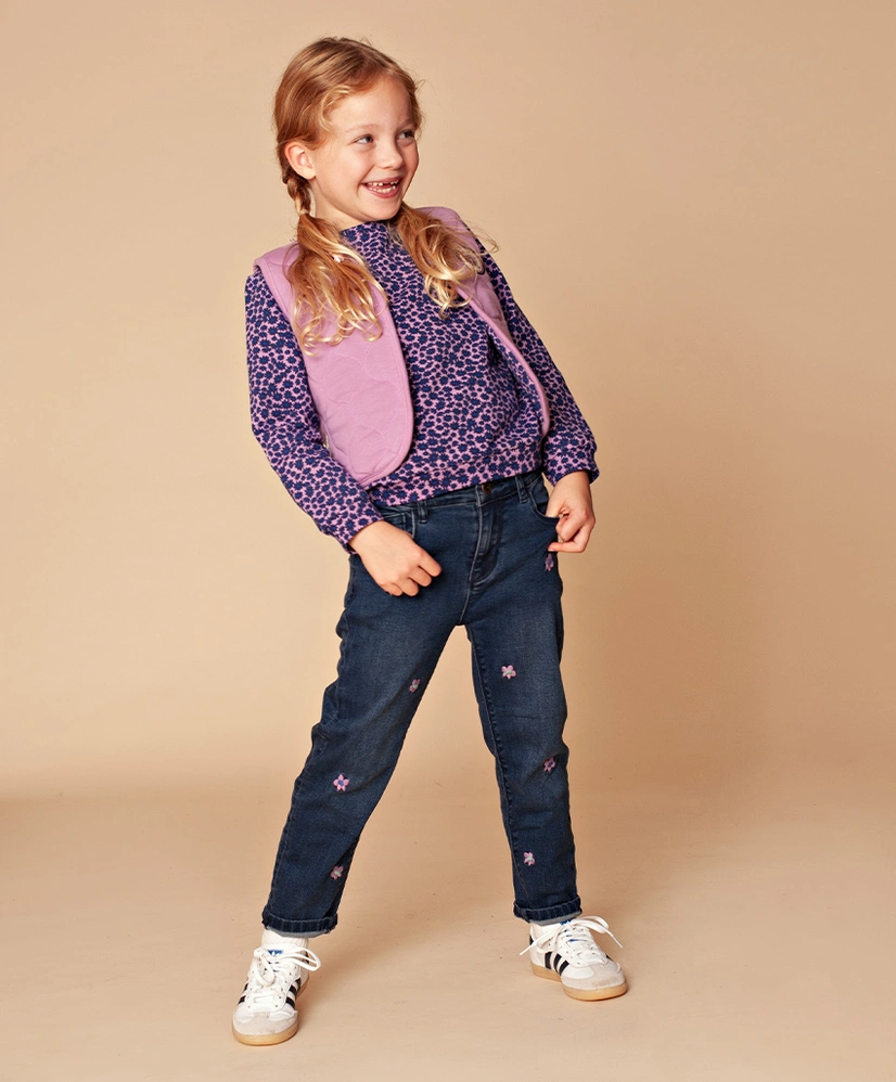 Stains & Stories Jeans Bloemen