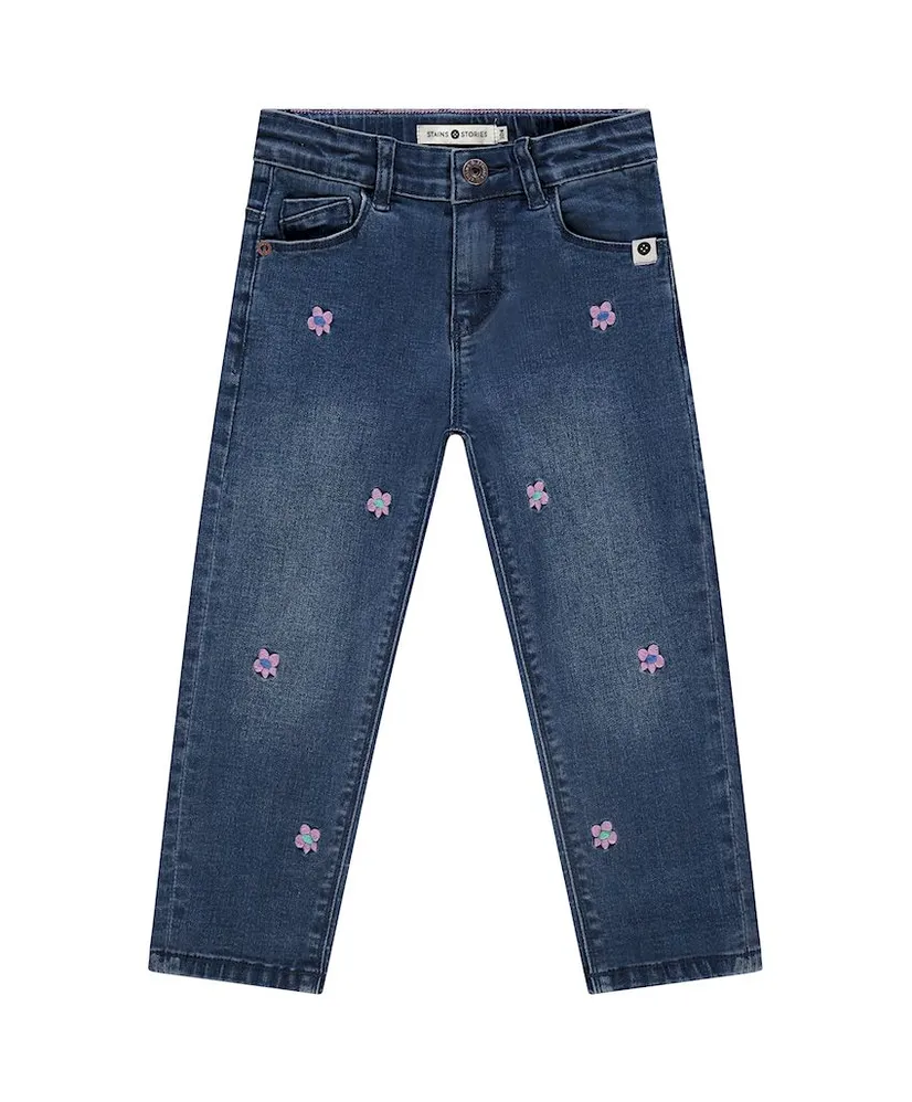 Stains & Stories Jeans Bloemen