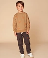 Stains & Stories Joggingbroek Cargo Effen