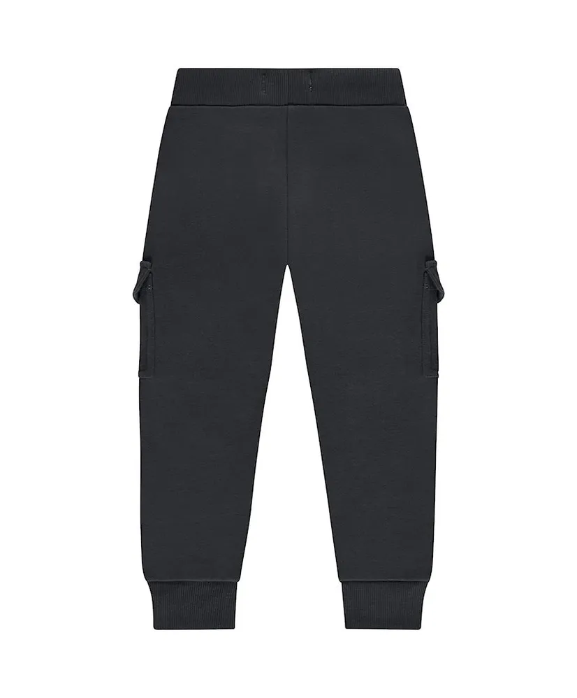 Stains & Stories Joggingbroek Cargo Effen