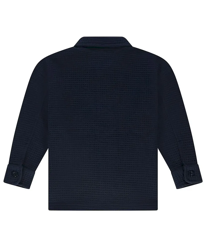 Stains & Stories Overshirt Wafel Structure