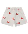Stains & Stories Short Flamingo Print