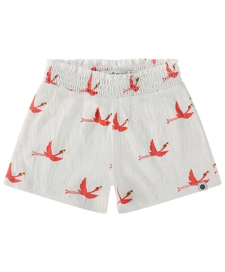 Stains & Stories Short Flamingo Print